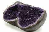 Sparkling Deep-Purple Amethyst Geode - Uruguay #342732-6